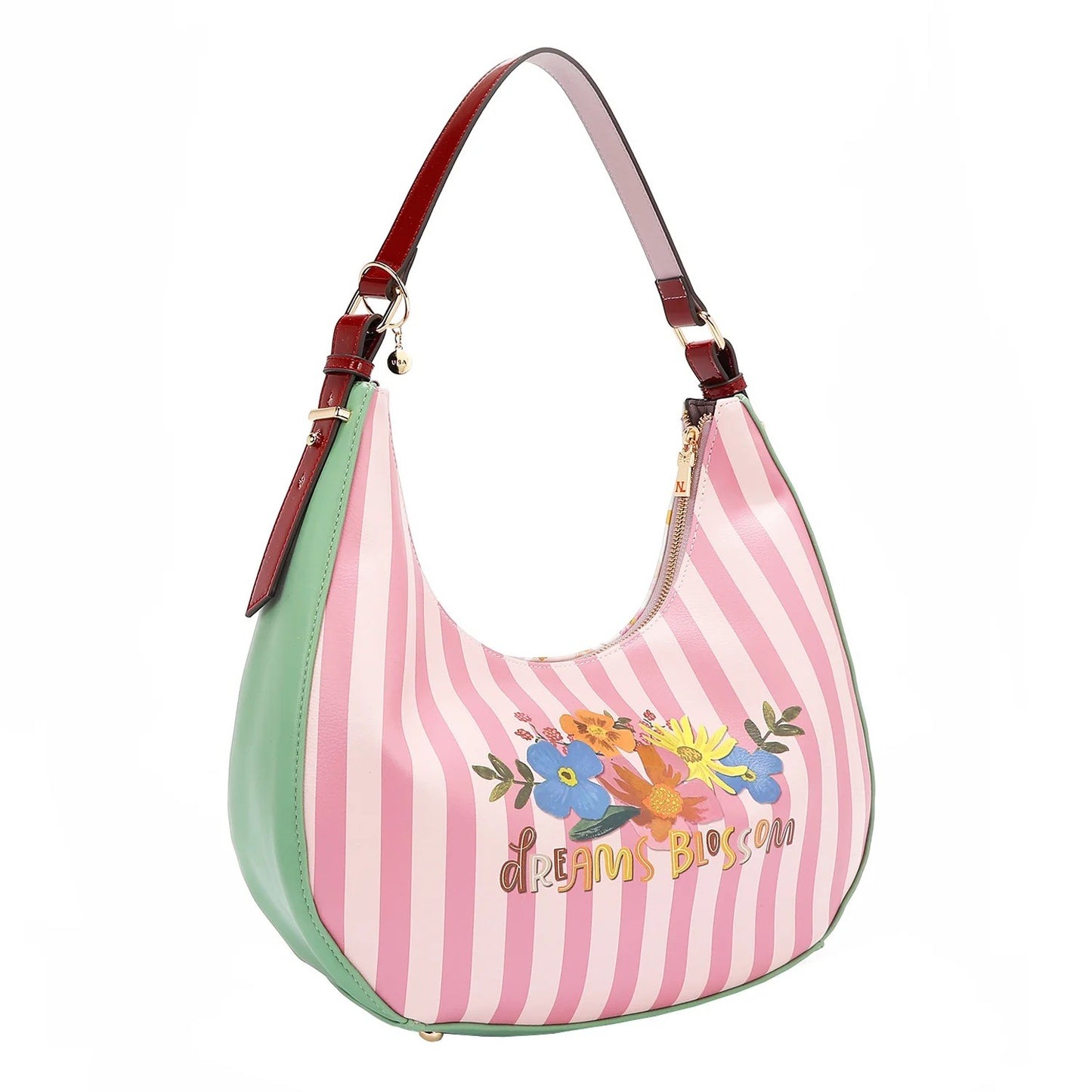 Nicole Lee USA Dreams Blossom Hobo Bag