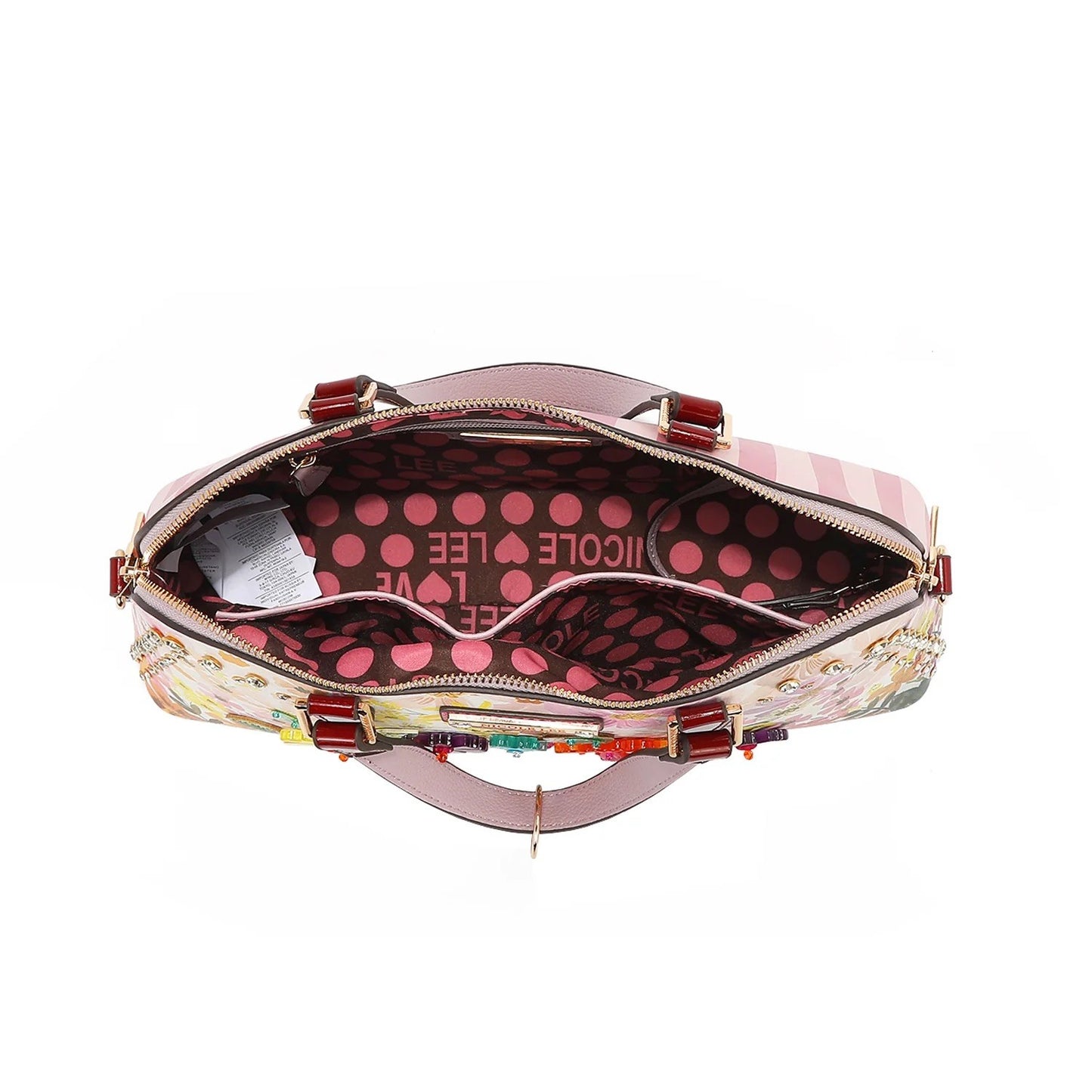 Nicole Lee USA Dreams Blossom Dome Handbag