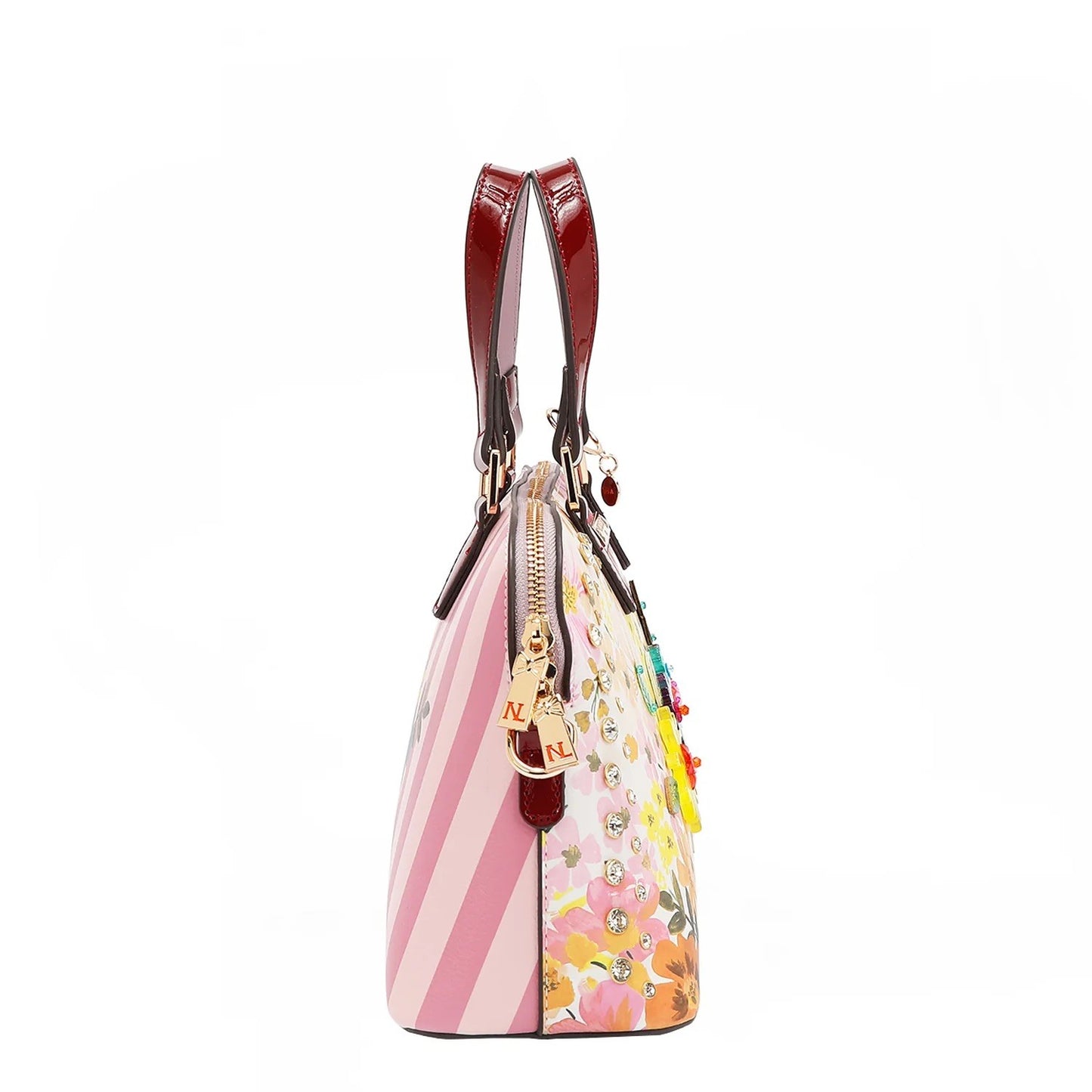 Nicole Lee USA Dreams Blossom Dome Handbag
