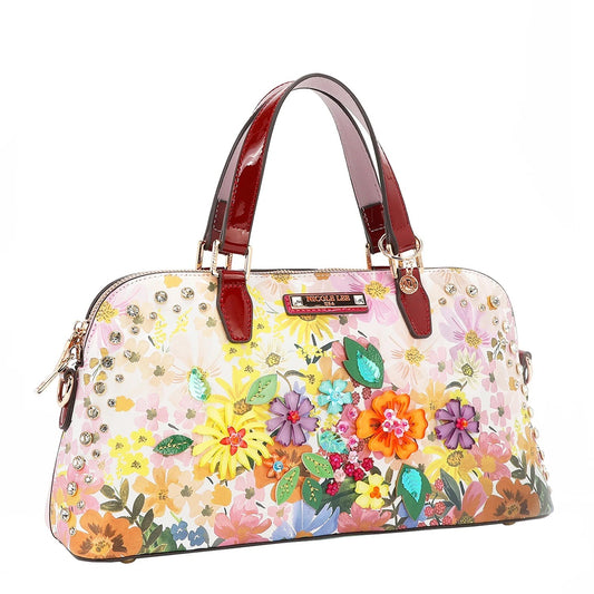 Nicole Lee USA Dreams Blossom Dome Handbag