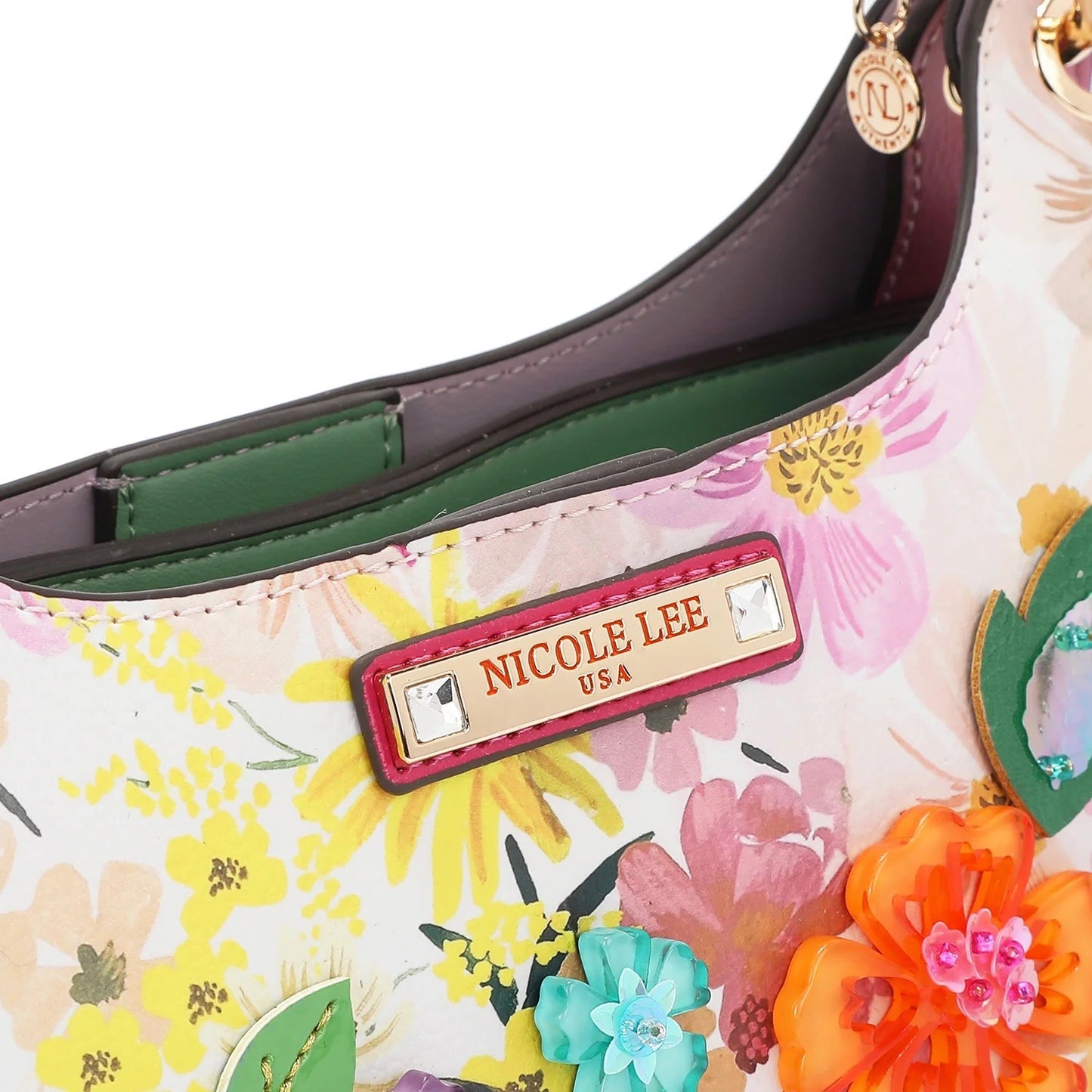 Nicole Lee USA Dreams Blossom Shoulder Bag