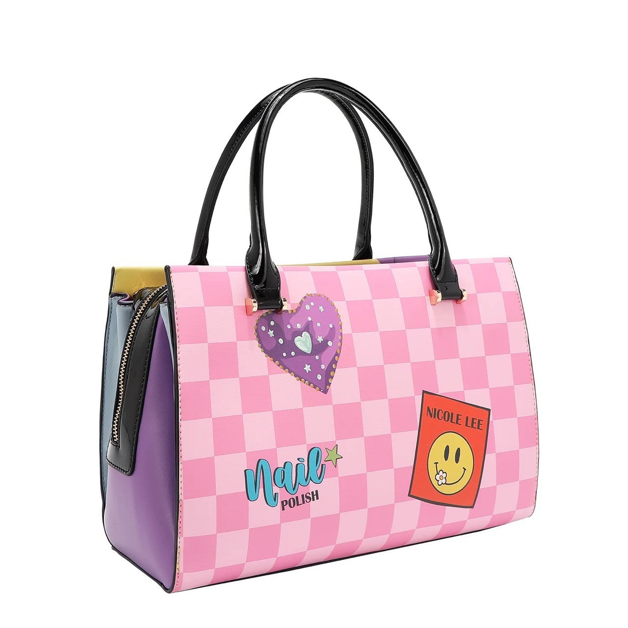 Authentic Nicole Lee USA "Nail Polish" Satchel