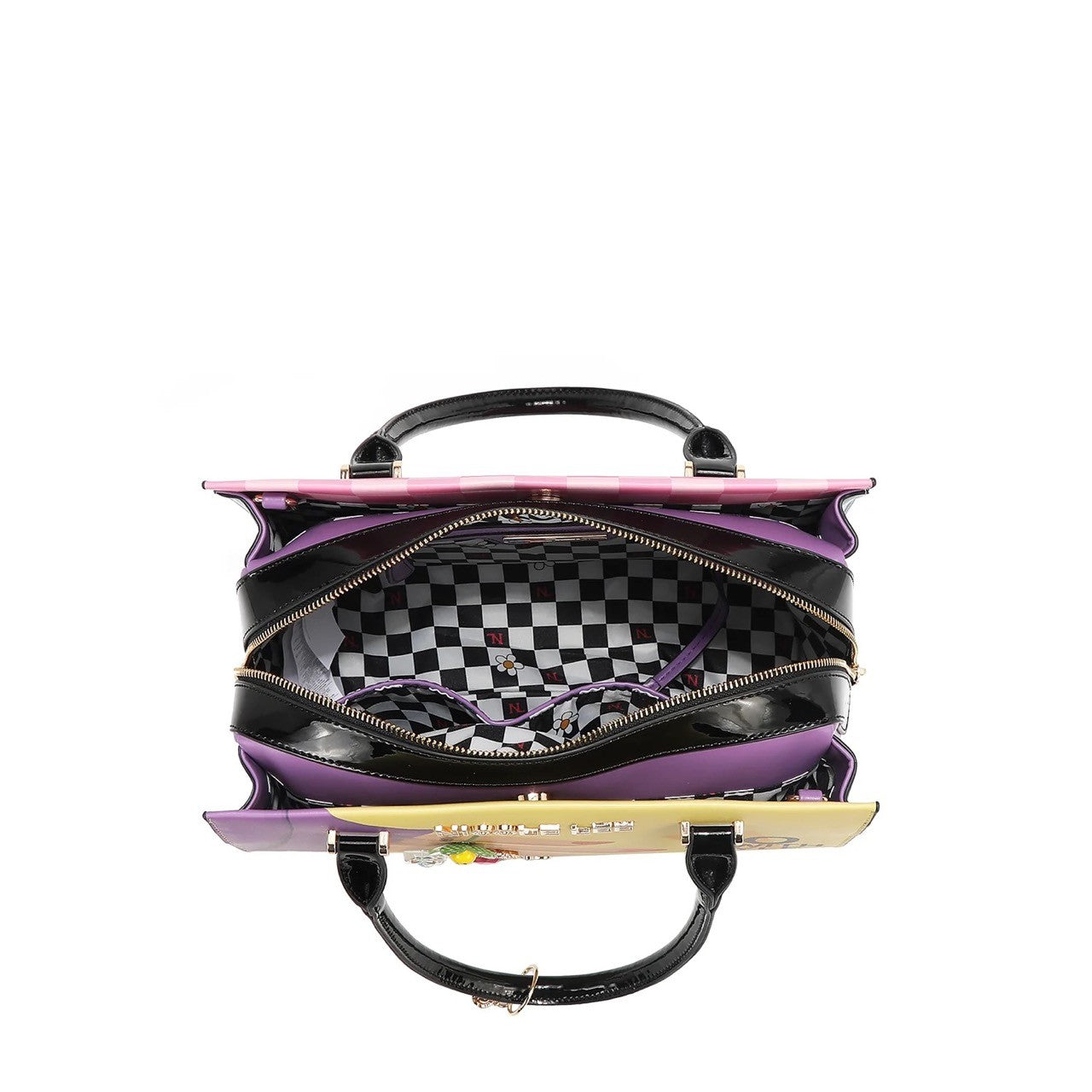 Authentic Nicole Lee USA "Nail Polish" Satchel