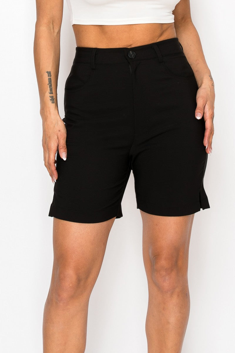 Golf Straight Dressy Bermuda Shorts- 7 Colors