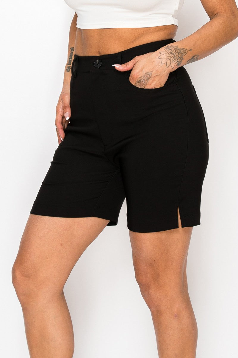 Golf Straight Dressy Bermuda Shorts- 7 Colors