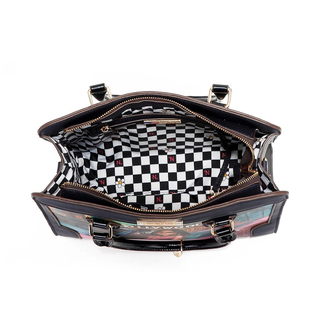 Authentic Nicole Lee USA "Hollywood Drive" 3 Piece Bag Set