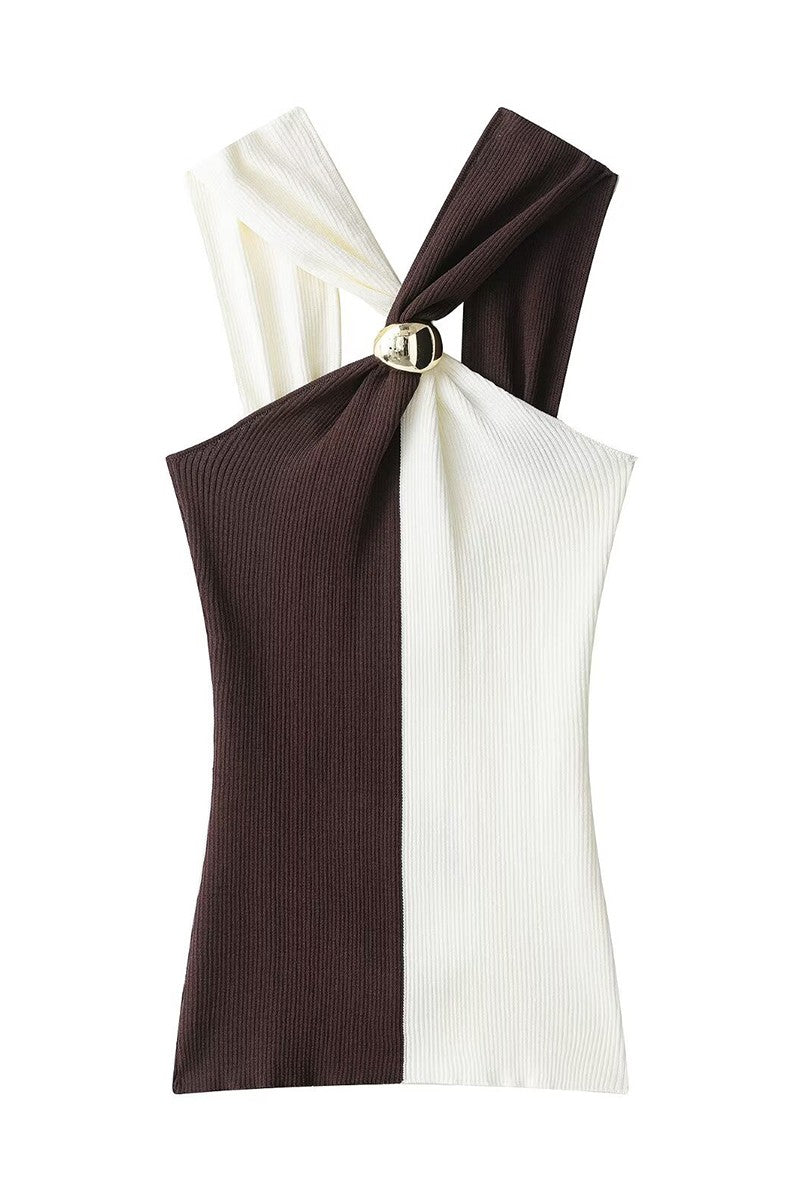 Contrast Top- Brown