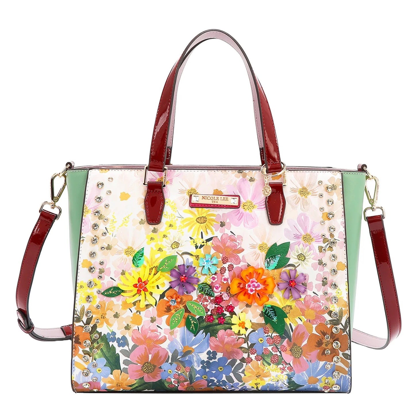 Nicole Lee USA Dreams Blossom Tote Bag