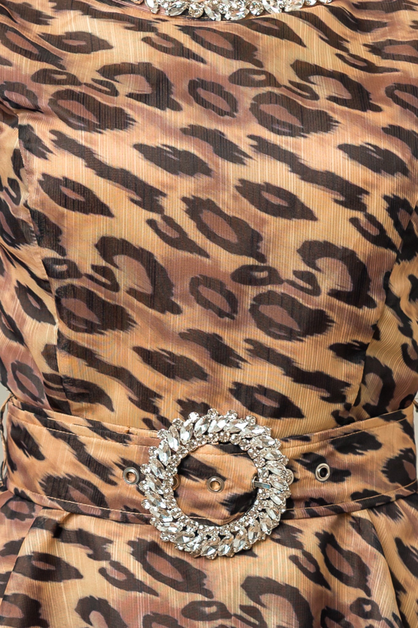 Animal Print Dazzle Mini Dress