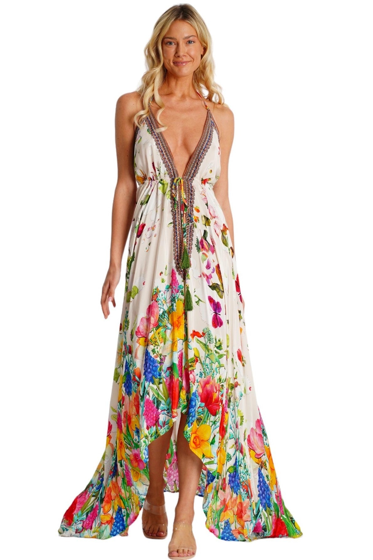 La Moda Resort Halter 3-Way Wear Maxi Dress #3