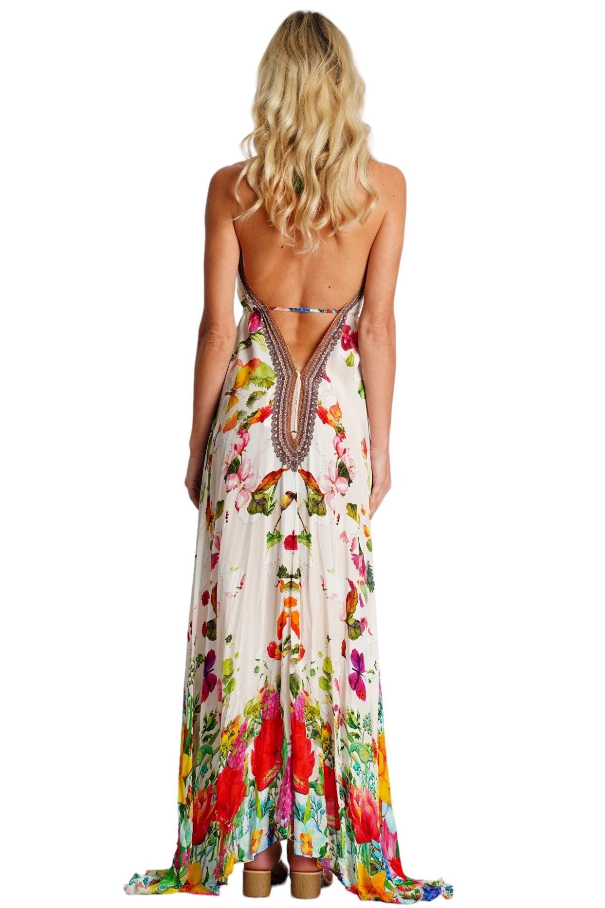 La Moda Resort Halter 3-Way Wear Maxi Dress #3