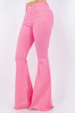 Bell Bottom Jean in Pink