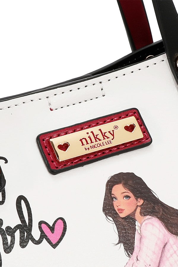 Nicole Lee USA "Sweet Girl" 2-Piece Bucket Bag Set