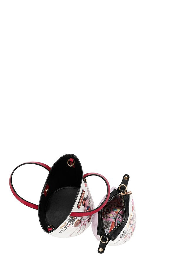 Nicole Lee USA "Sweet Girl" 2-Piece Bucket Bag Set