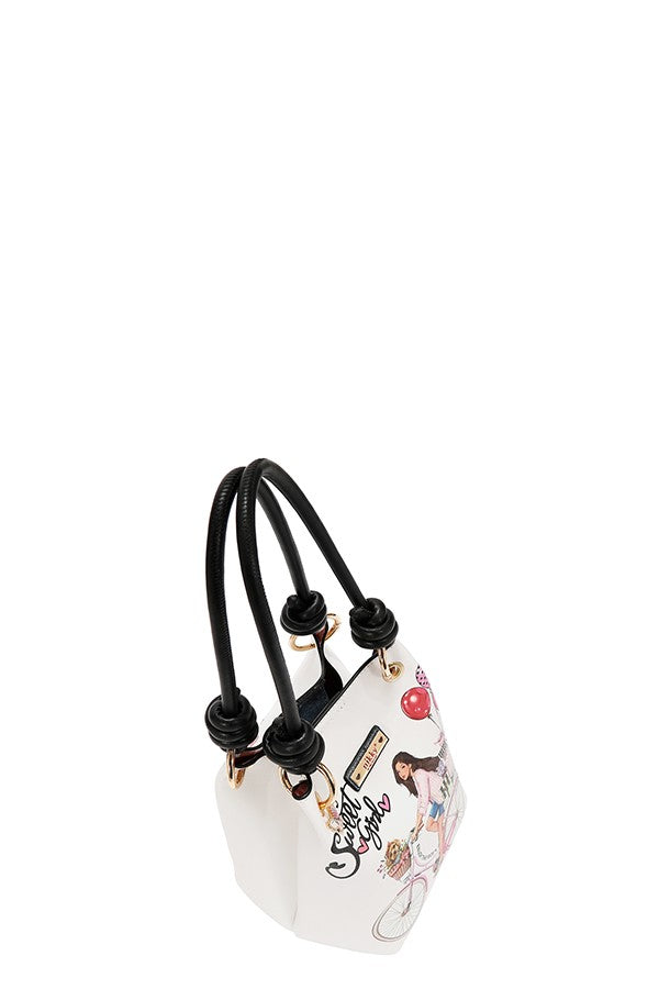Nicole Lee USA "Sweet Girl" 2 Piece Bucket Shoulder Bag Set