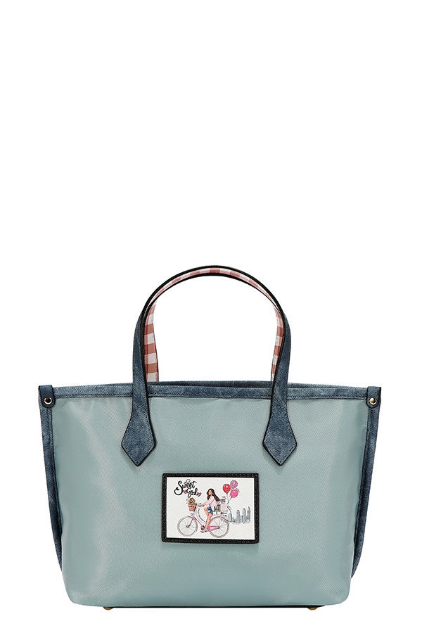 Nicole Lee USA "Sweet Girl" 2 Piece Tote Bag Set