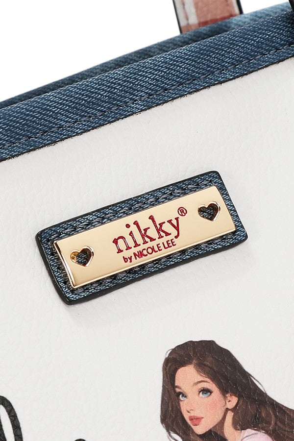 Nicole Lee USA "Sweet Girl" 2 Piece Tote Bag Set