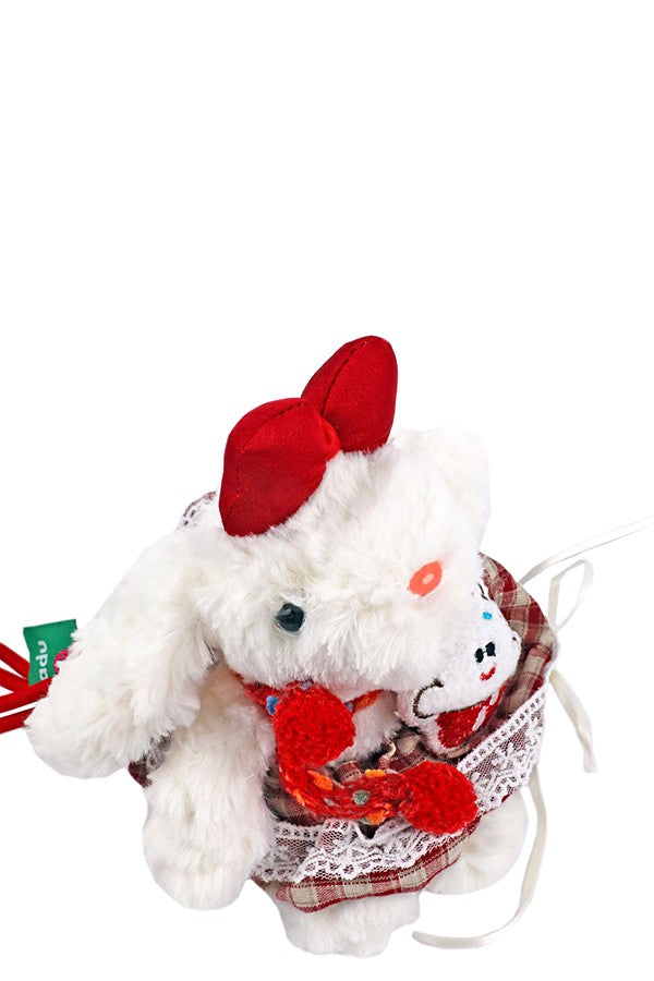 Nicole Lee USA Momo The Bunny Cupcake Bag Charm