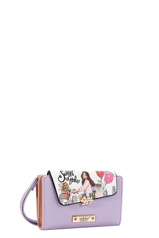 Nicole Lee USA "Sweet Girl" Nikky Small Bifold Wallet