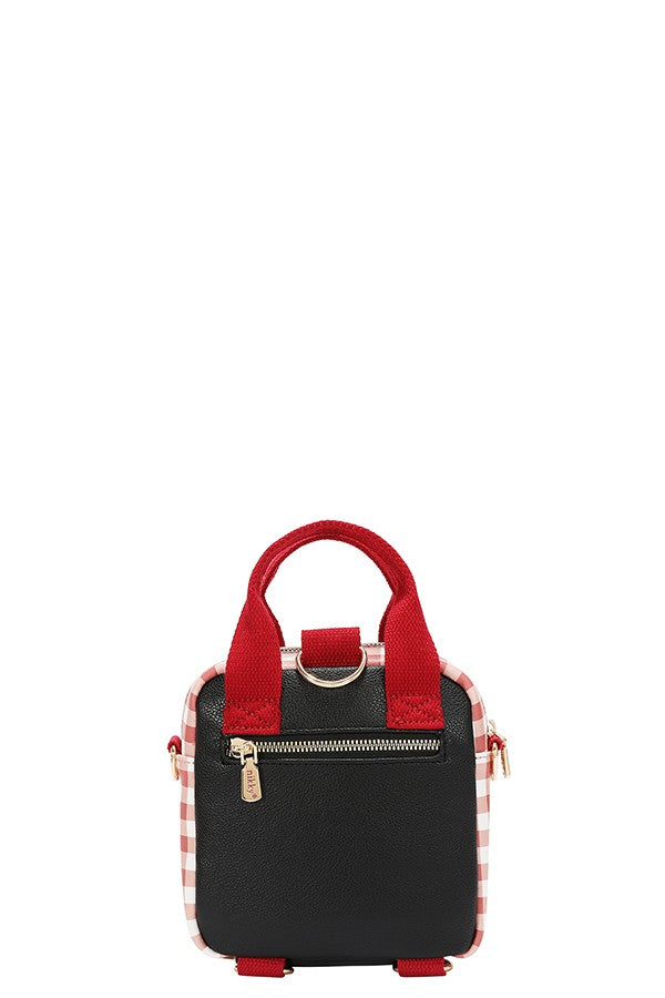 Nicole Lee USA "Sweet Girl" Convertible Mini Crossbody Tote