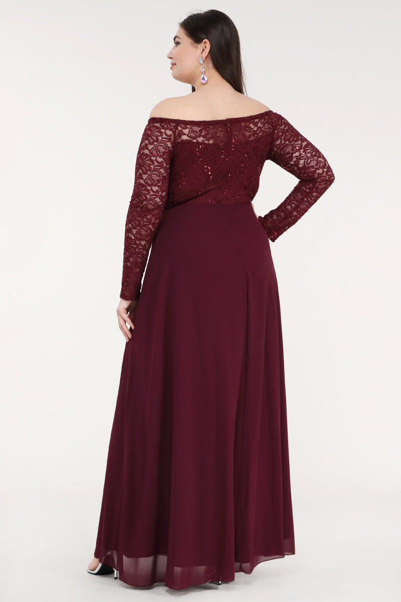 Plus Size Embellished Maxi Dress