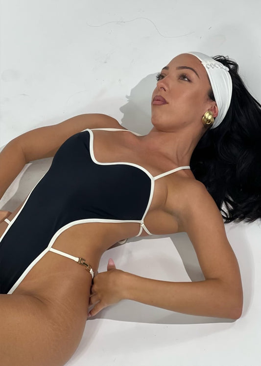 Jolie One Piece Swimsuit- Black