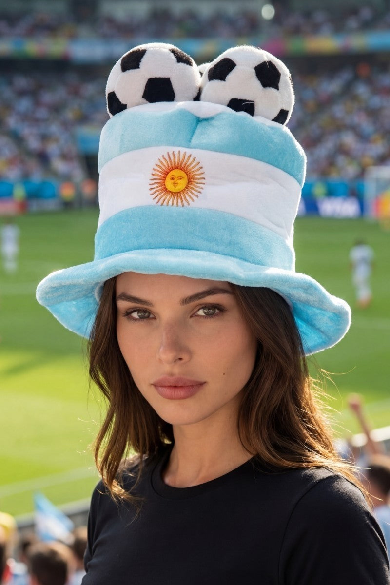 Argentina Soccer World Cup Hat