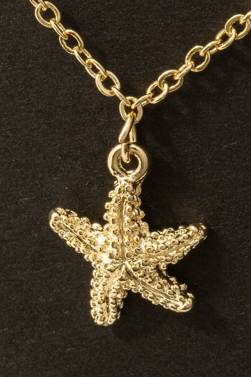 Sealife Starfish Charms Necklace