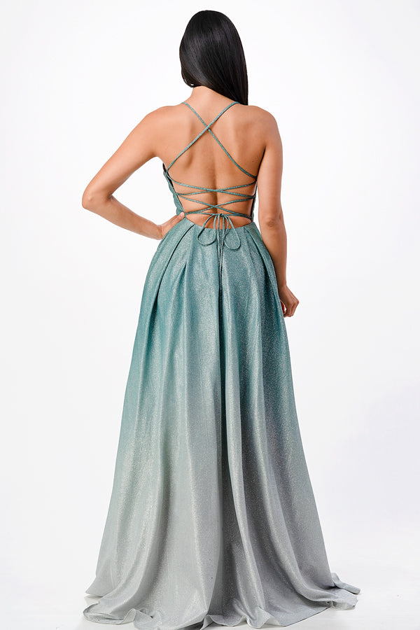 Glitter Ombre Gown