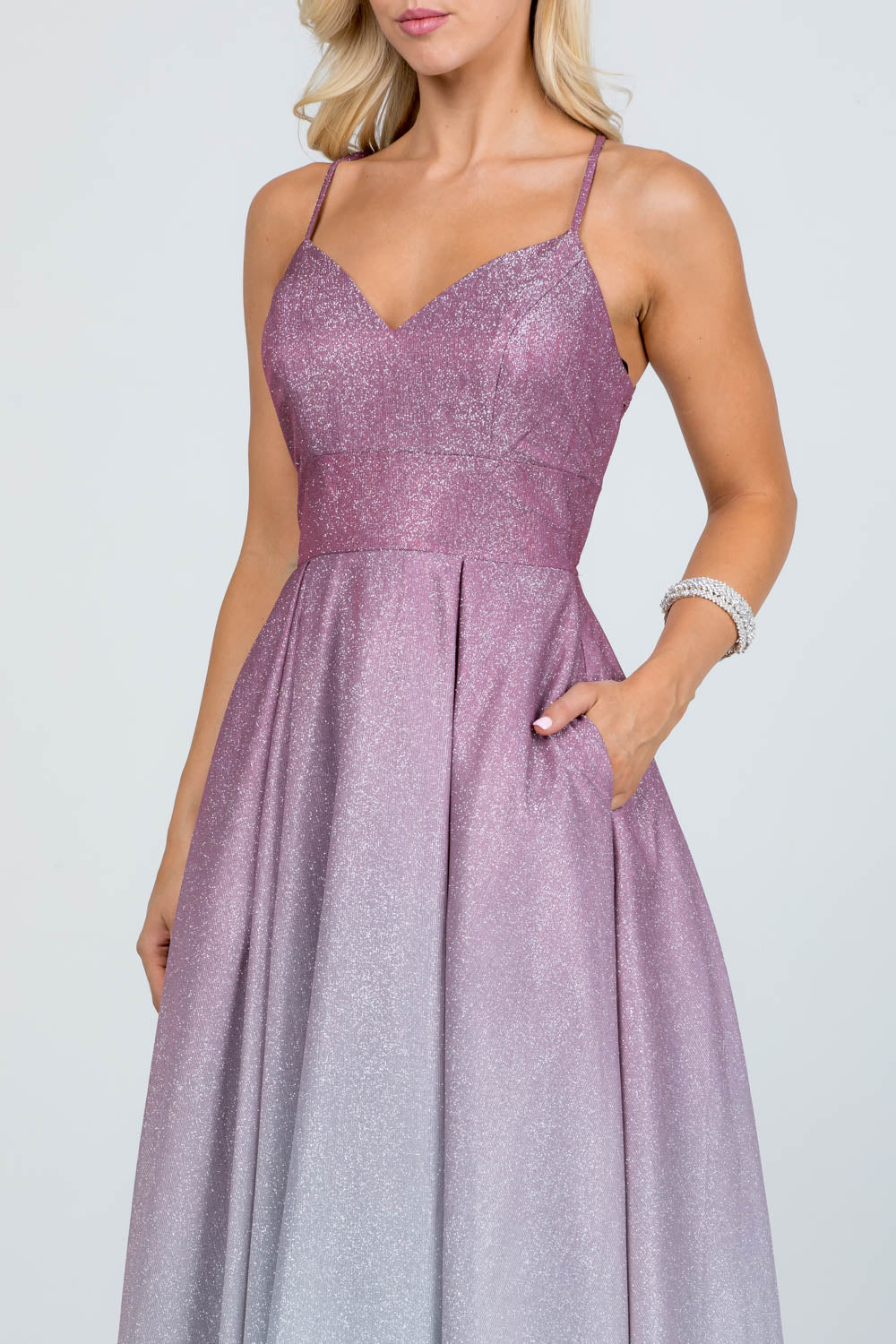 Glitter Ombre Gown