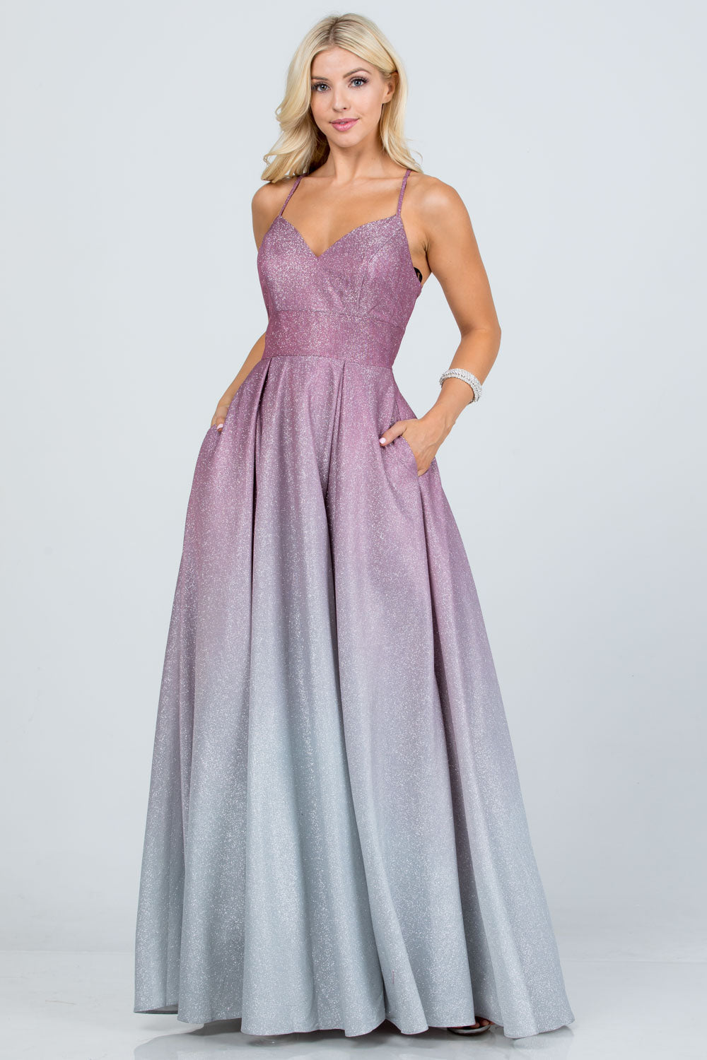 Glitter Ombre Gown