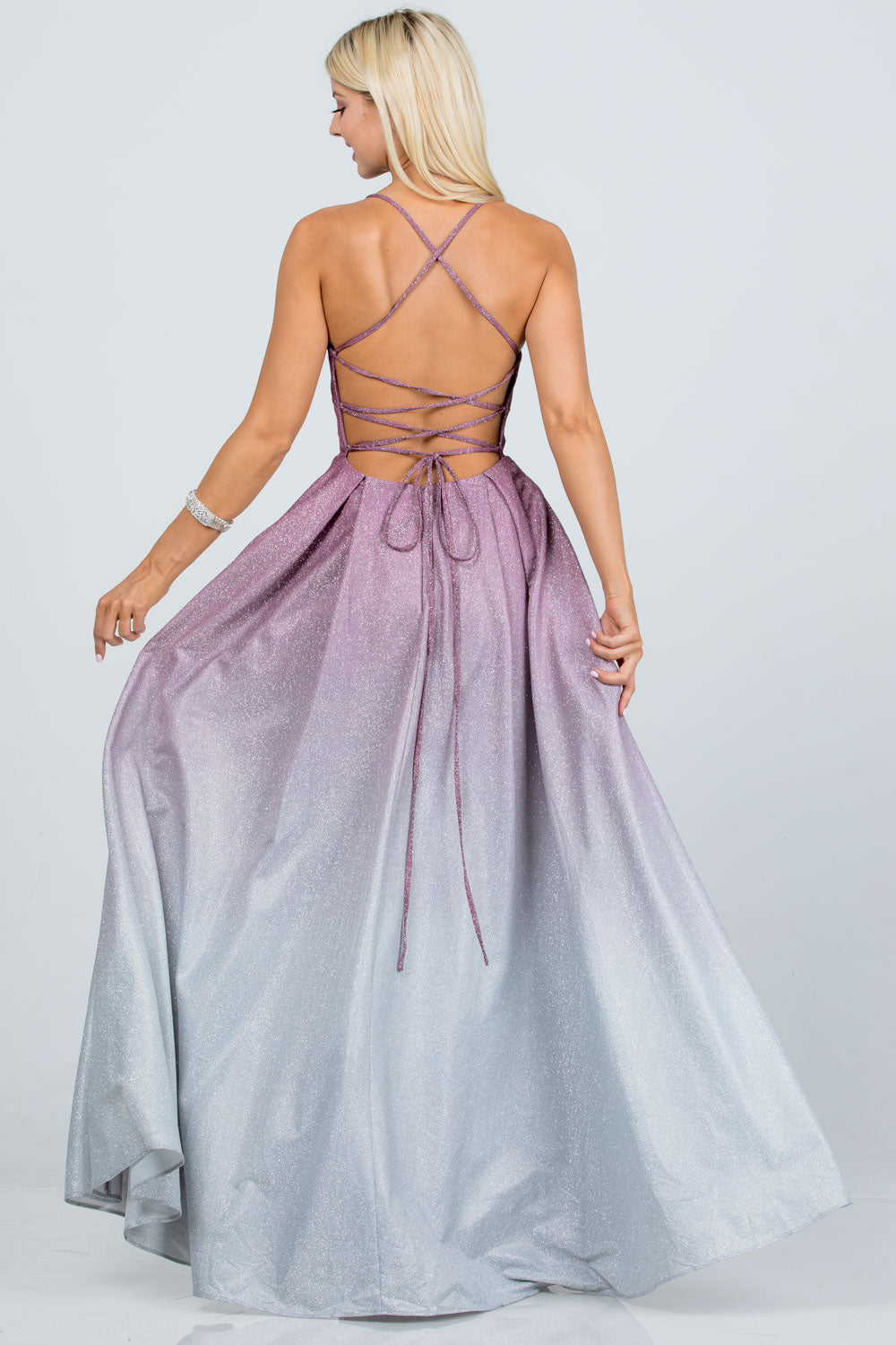 Glitter Ombre Gown