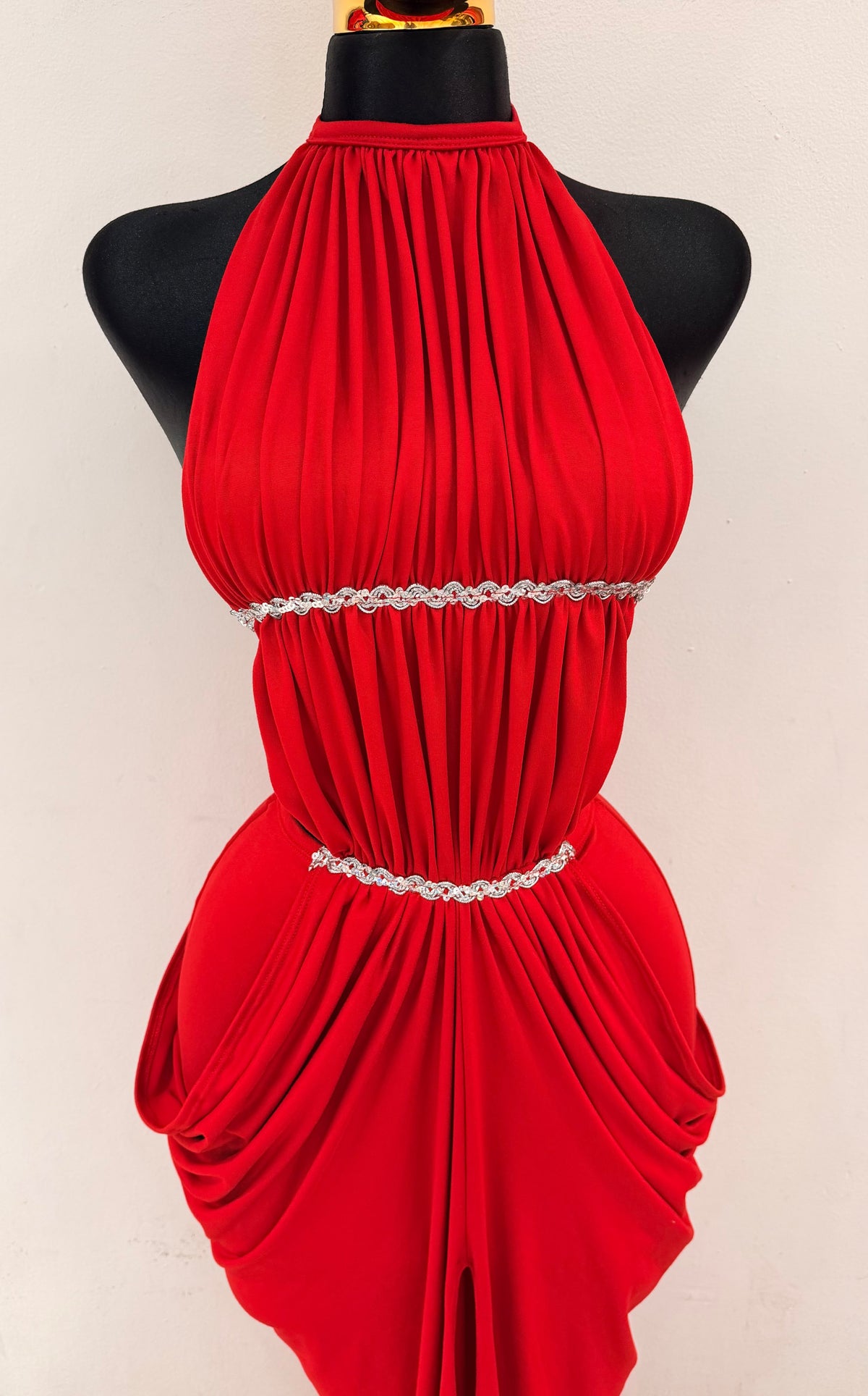 Dreams of Jupiter Gala Dress-Red