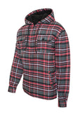 Men's Flannel Sherpa Lining Jacket- 8 Colors