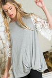 LACE SLEEVES TOP-5 COLORS