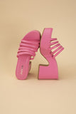 HOLME-S Platform Mule Slides Shoes (3 Colors)