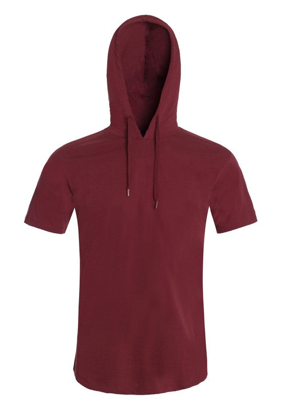Men's Lightweight Short Sleeves Hoodie-12 Colors