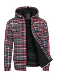 Men's Flannel Sherpa Lining Jacket- 8 Colors