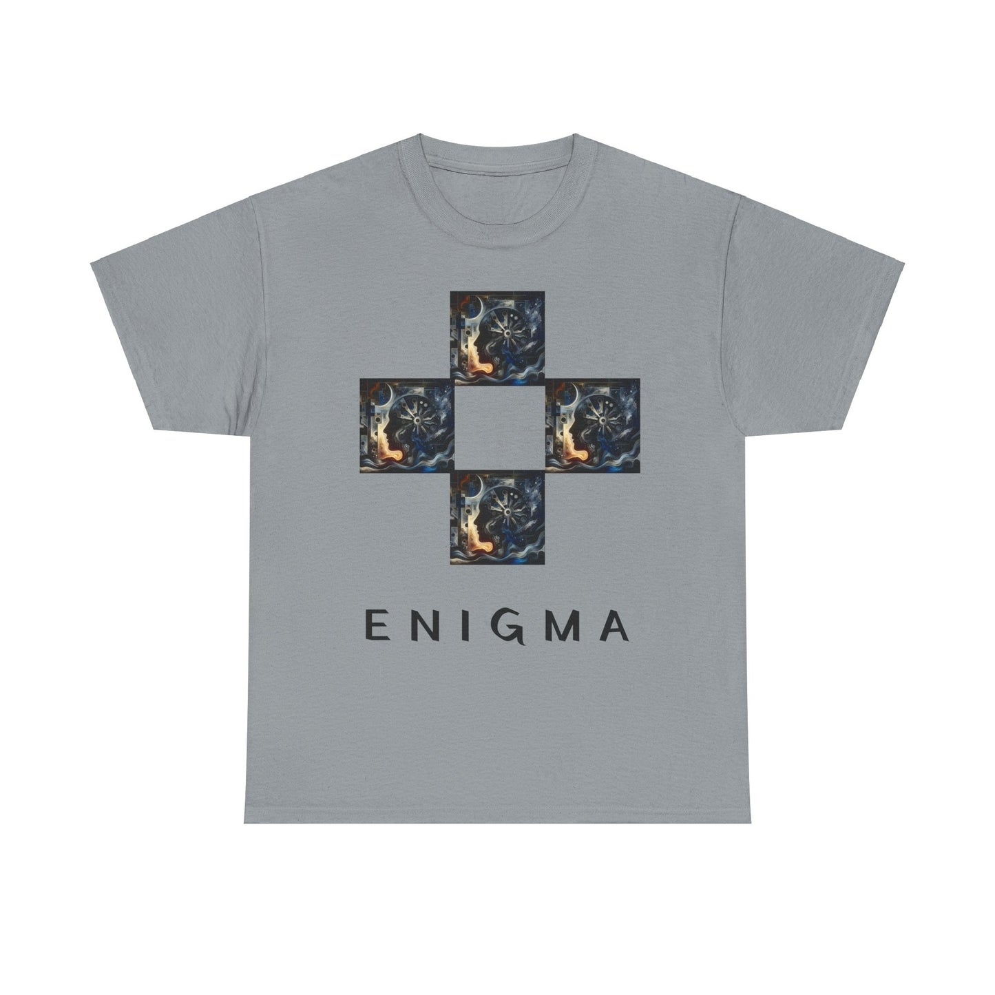 Enigma Unisex Heavy Cotton Tee- 5 Colors