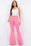 Bell Bottom Jean in Pink- Inseam 32