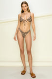 Coastal Vibes Leopard Print Bikini Set