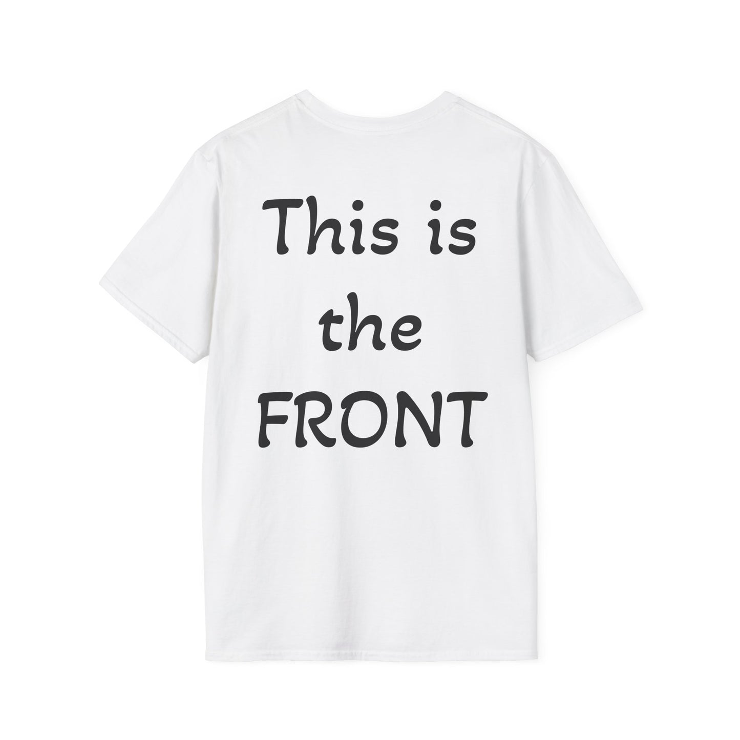 Reverse Display Unisex Softstyle T-Shirt