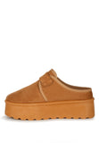 Ryeson Buckle Strap Platform Classic Slip-On Shoes-2 Colors