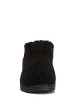 Anatole Fleece Exterior Fluffy Boots- Black or Natural