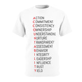 Graphic Tee - Accountability Acronym Design