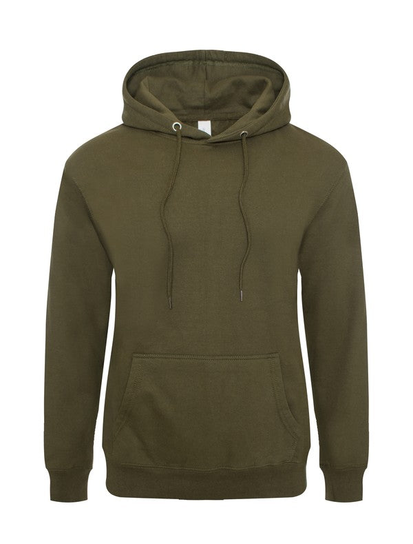 Men's Fleece Pullover Hoodie- 9 Colors