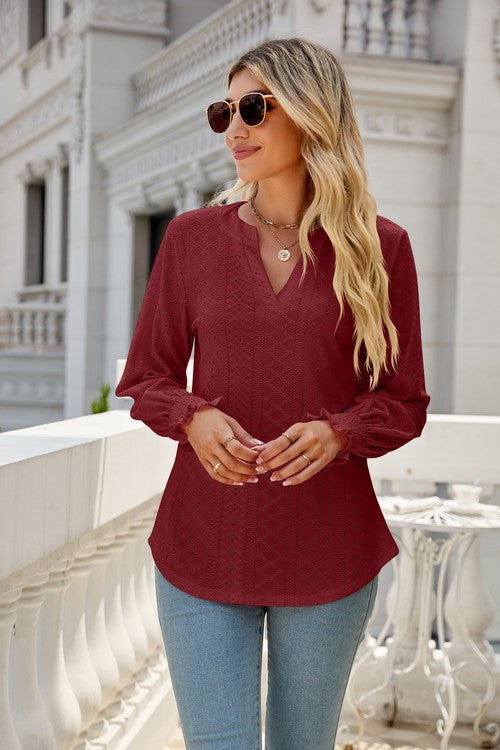 Women Long Sleeve TOP-3 Colors
