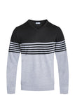 Weiv Mens Knit VNeck Pullover Sweater- 2 Colors