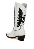 Thistle Winged Patchwork Cowboy Boots- 2 Colors