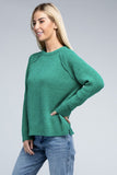 Raglan Chenille Sweater- 5 Colors